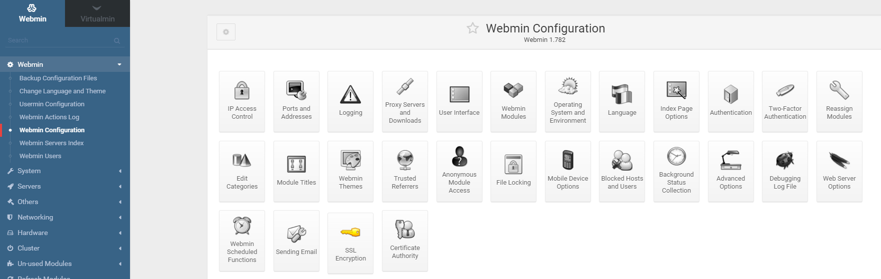 let's encrypt virtualmin webmin